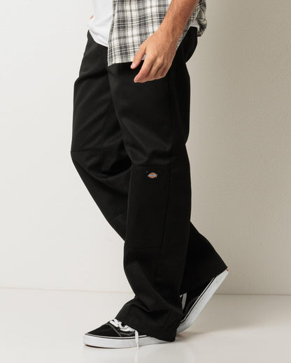 Dickies 85-283 Loose Fit Double Knee Work Pants Black