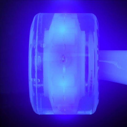 Slime Balls Light Ups 60mm 78a Blue LED Wheels + Abec 5 Bearings