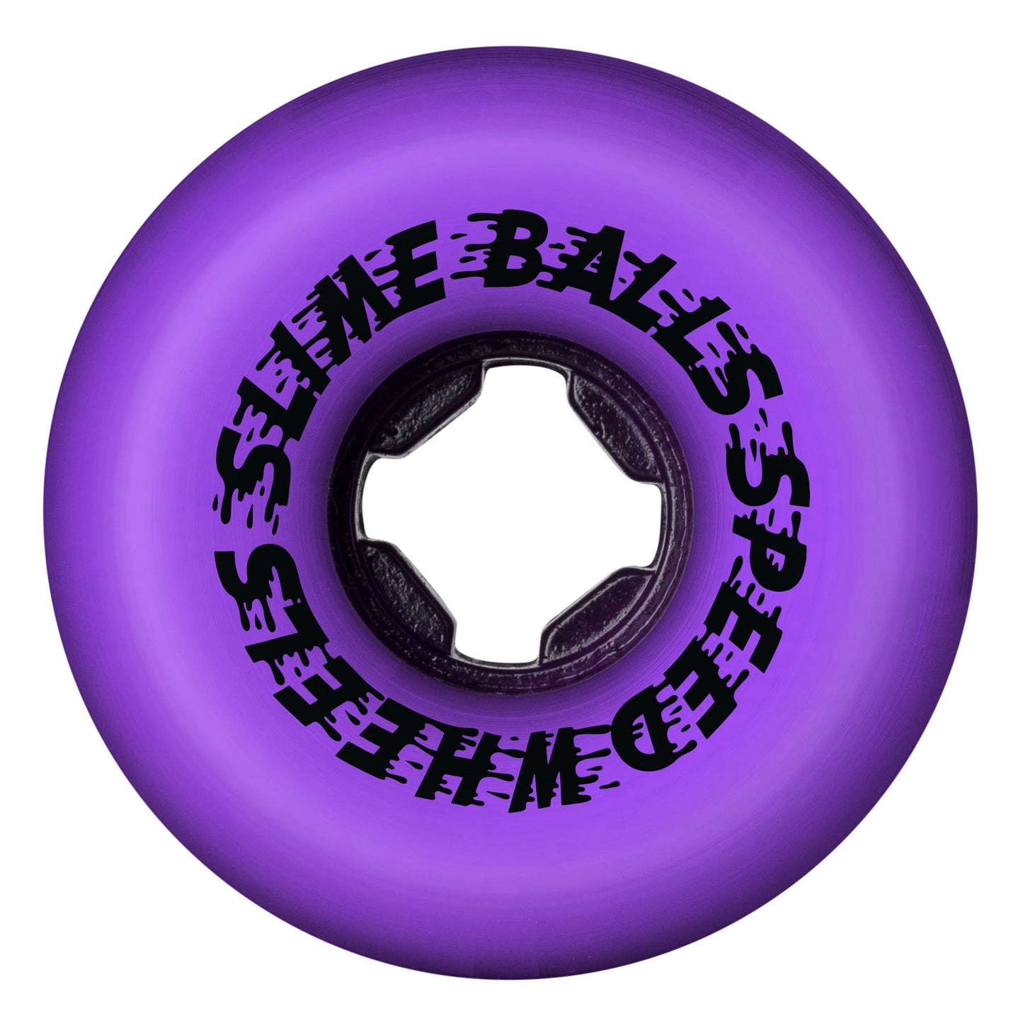 22223505_164995_85188_54mm_Bam_Margera_Guest_Purple_Hardline_95a_Skateboard_Wheels_Slime_Balls_color_purple | color: Purple | size: 54mm