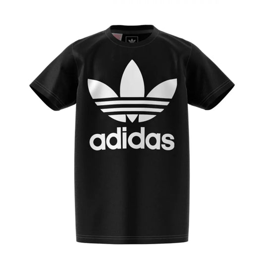 Adidas Originals Trefoil Tee Kids Black White