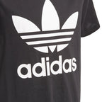 Adidas Originals Trefoil Tee Kids Black White