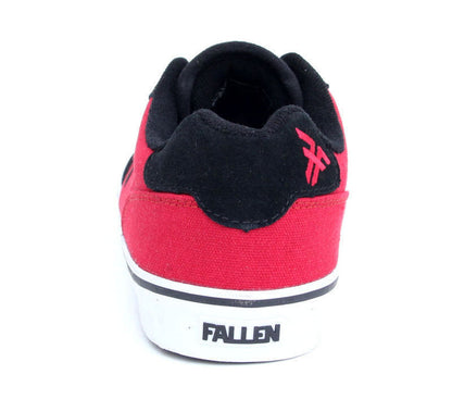 Fallen Shoes Kids Slash Black Red US SIZE Youth Skateboard Sneakers