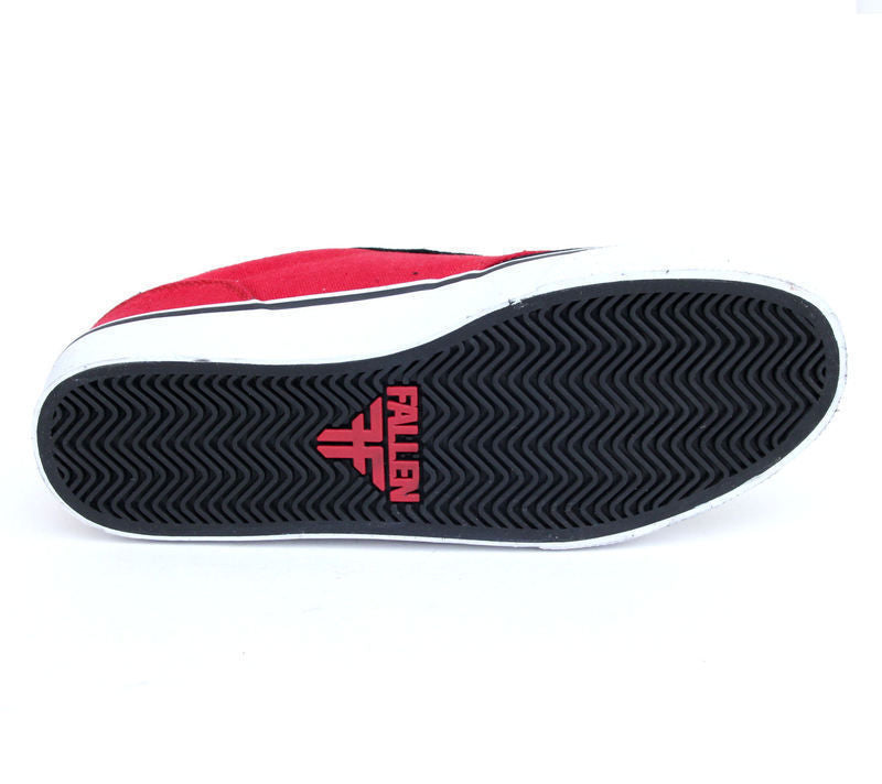 Fallen Shoes Kids Slash Black Red US SIZE Youth Skateboard Sneakers