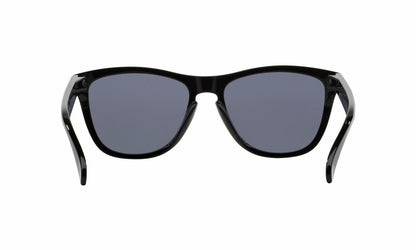 Oakley Shades Frogskins Polished Black Grey Sunglasses 24-30655