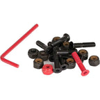 Dynamite Forever Bolts Red Heads 1 Inch Skateboard Hardware New