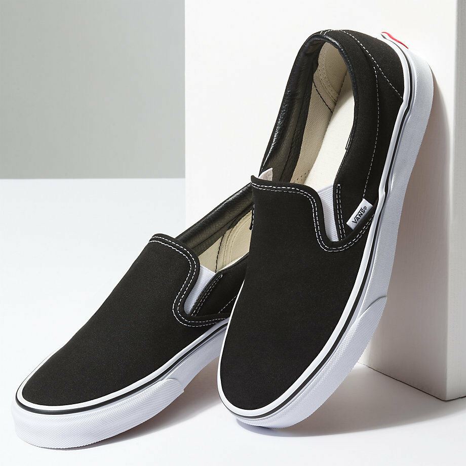 Vans Shoes Classic Slip-on Black White