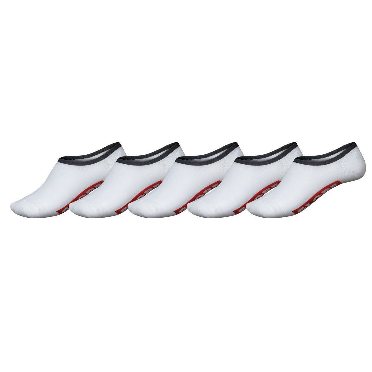 Globe Socks 5 Pack No Show Smith Invisible White Size 2 8 Youth Skateboard Sox