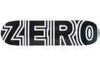 Zero Skateboard Deck Bold R7 Black White 8 5