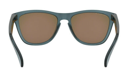 Oakley Shades Frogskins Crystal Black PRIZM Sapphire Polarized Sunglasses