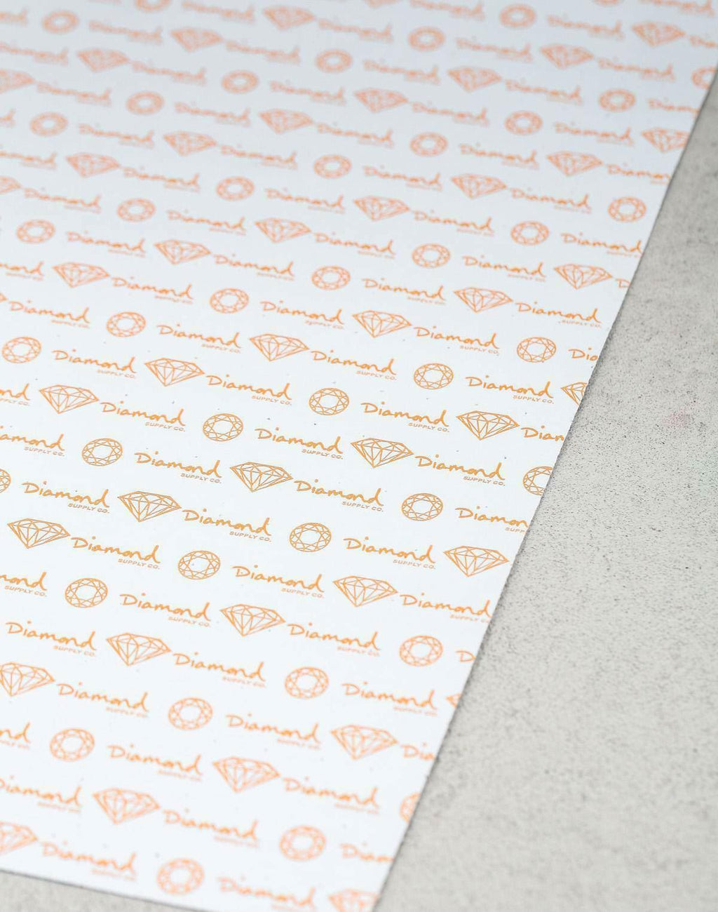 Diamond Supply Co Grip Tape Cut Out Dmd Red Full Skateboard Deck Griptape Sheet
