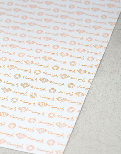 Diamond Supply Co Grip Tape Cut Out Dmd Red Full Skateboard Deck Griptape Sheet