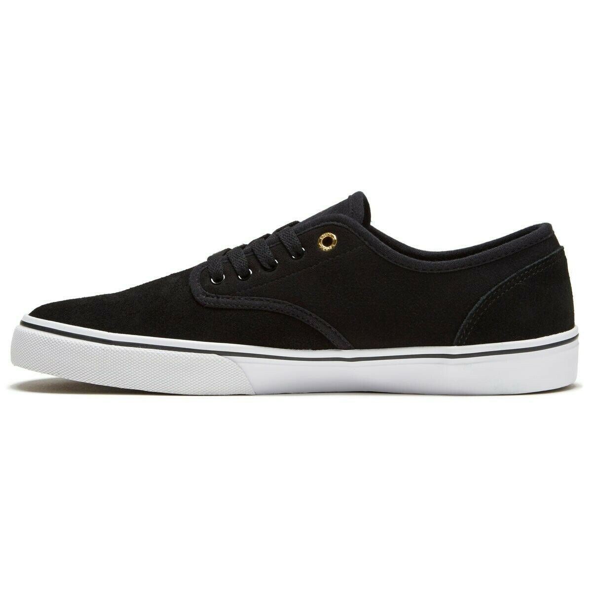 Emerica Shoes Wino Standard Black White Gold Us Size Skateboard Sneakers