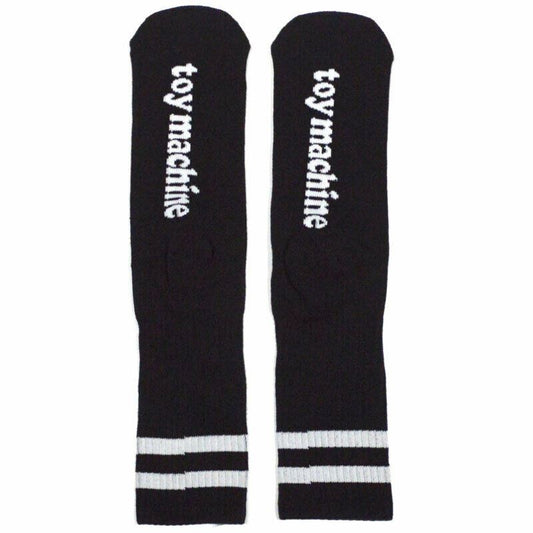 Toy Machine Socks Monster Face Black Osfm New Skateboard Sox