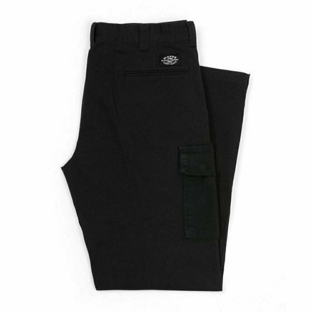 Modus Classic Cargo Pant Baggy Fit Black Skateboard Pants