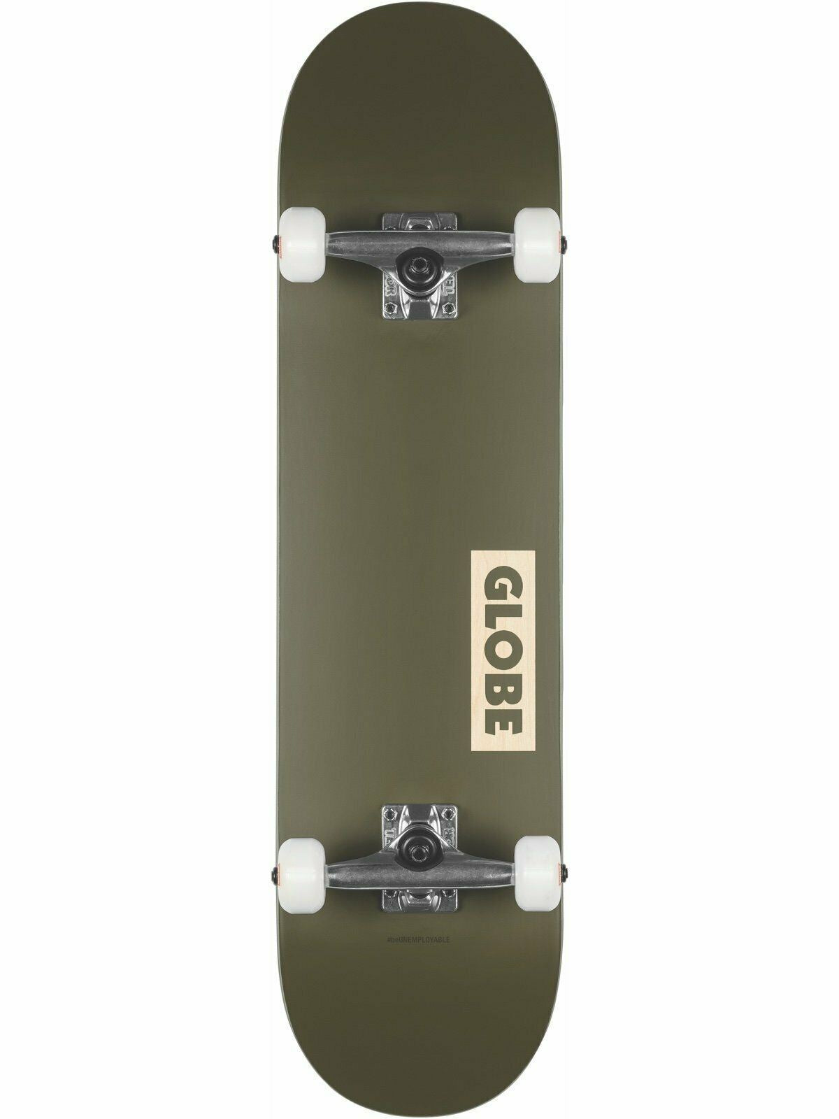 Globe Complete Skateboard Goodstock Fatigue Green 8.25"