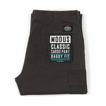 Modus Classic Cargo Pant Baggy Fit Grey Skateboard Pants