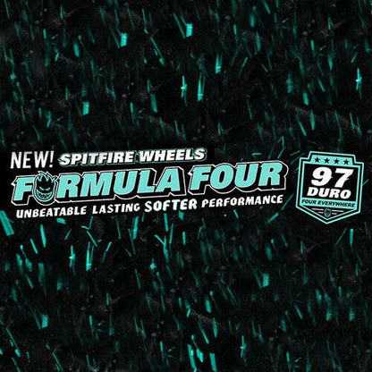 Spitfire Wheels Formula Four Classic Nat 54Mm 97A Silver F4