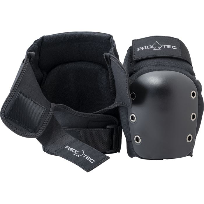 Pro-Tec Pads Street Gear 3 Pack Black Adult Elbows Knees Wrists Safety