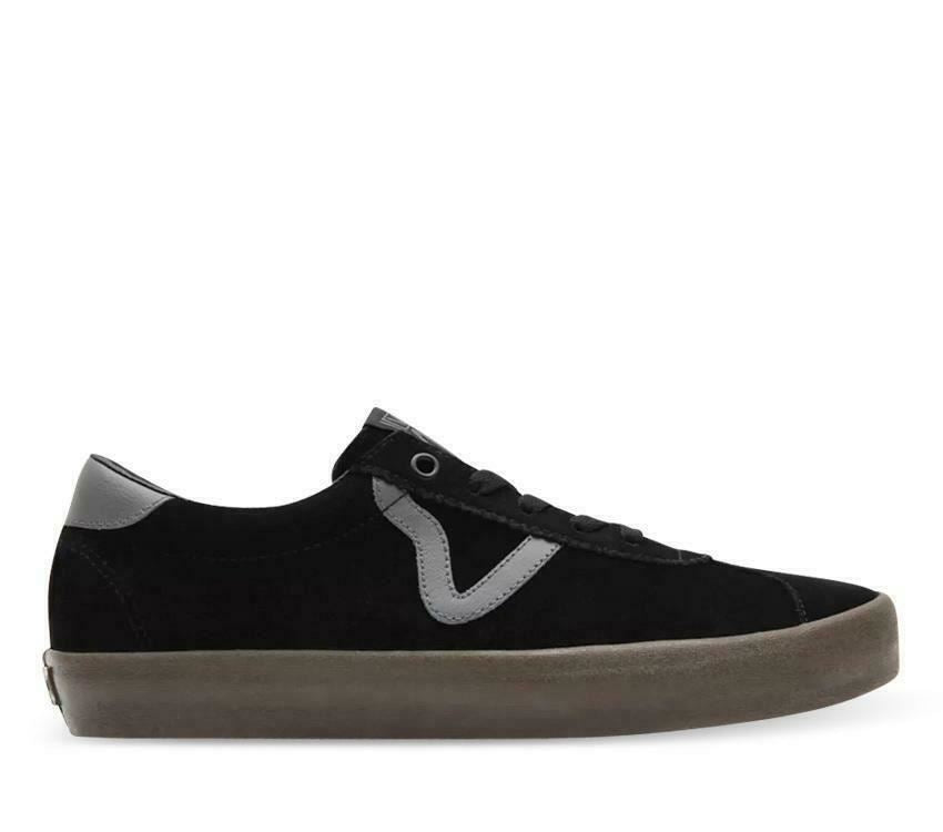 Vans Shoes Skate Sport Black Gum Us Size Skateboard Sneakers