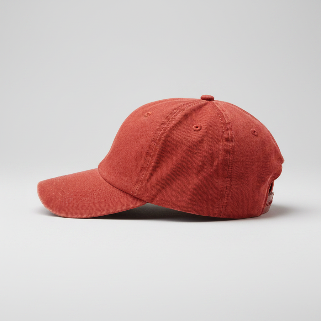 Kingpin Skate Supply Cap Retro Dad Hat Ruby Red Snapback