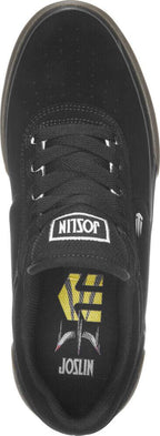 Etnies Shoes Chris Joslin Vulc Black Gum Silver Us Size Skateboard Sneakers