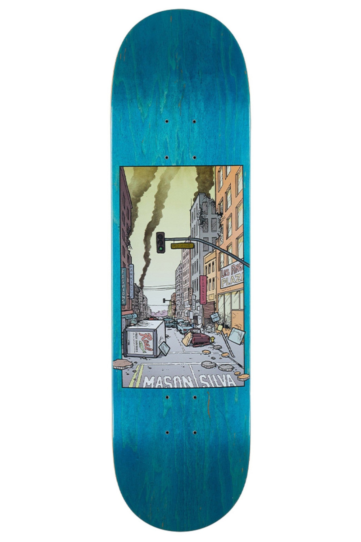 Real Skateboard Deck Mason Silva Nice Neighbourhood 8.28"