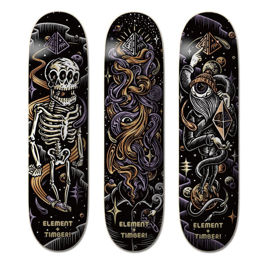 Full Set Timber X Element Bound Collection 3 Limited Edition Artwork Decks