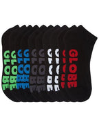 Globe Socks 5 Pack Stealth Ankle Black Size 7 11 Skateboard Sox New
