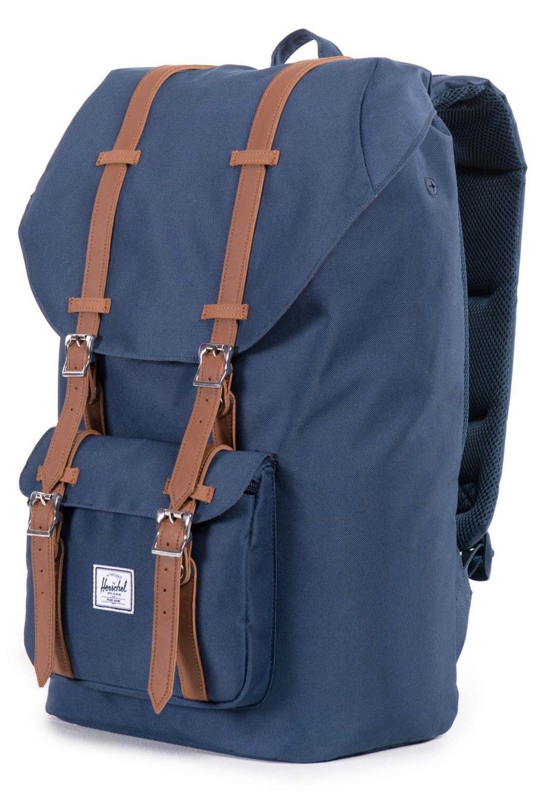 Herschel Supply Co Backpack Little America Navy Skate School Travel Bag