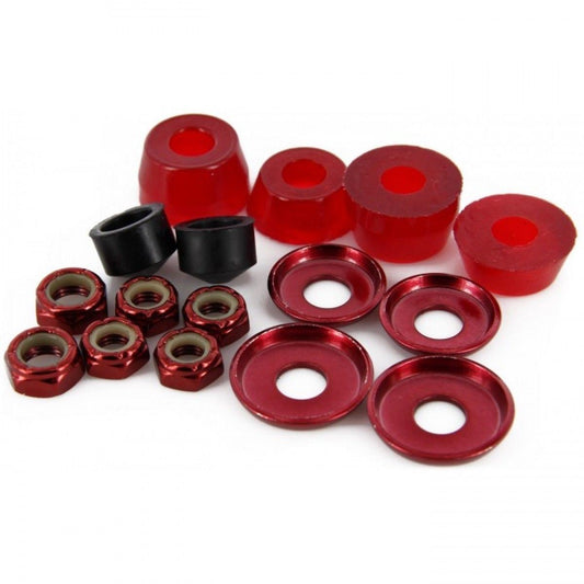 Thunder Bushings Rebuild Kit Soft 90A Red Cushions Skateboard Trucks Rubbers