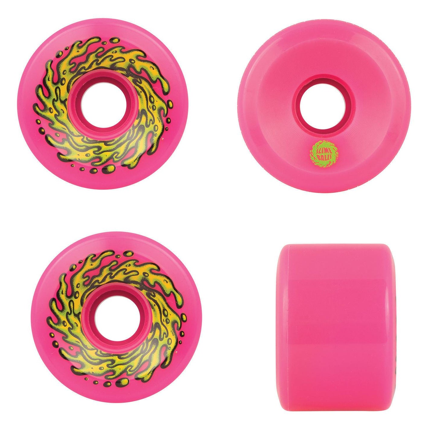 Santa Cruz OG Slime Pink 66mm 78A Slime Balls Reissue