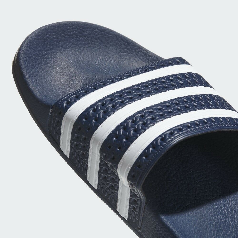 Adidas Originals Shoes Adilette Slides BLUE White AdiBlue Slip On Sandals Unisex