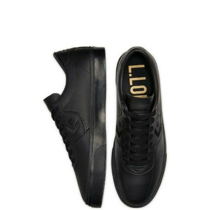 Cons Shoes Leather Louie Lopez Pro Low Black Converse Skateboard Sneakers