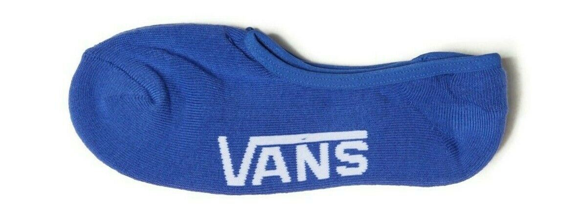 Vans Socks 3 Pack No Show Fusion Coral Size 6 9 Invisible Skateboard Sox