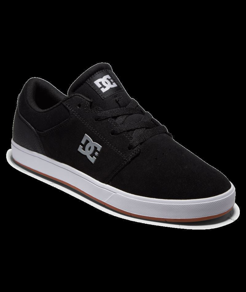 Dc Shoes Crisis 2 Suede Black White Black Us Size Skateboard Sneakers