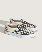 Vans Skate Slip-On Checkerboard Sneakers Black Off White