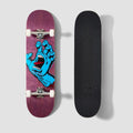 Santa Cruz Screaming Hand 8.375" Purple Complete Skateboard