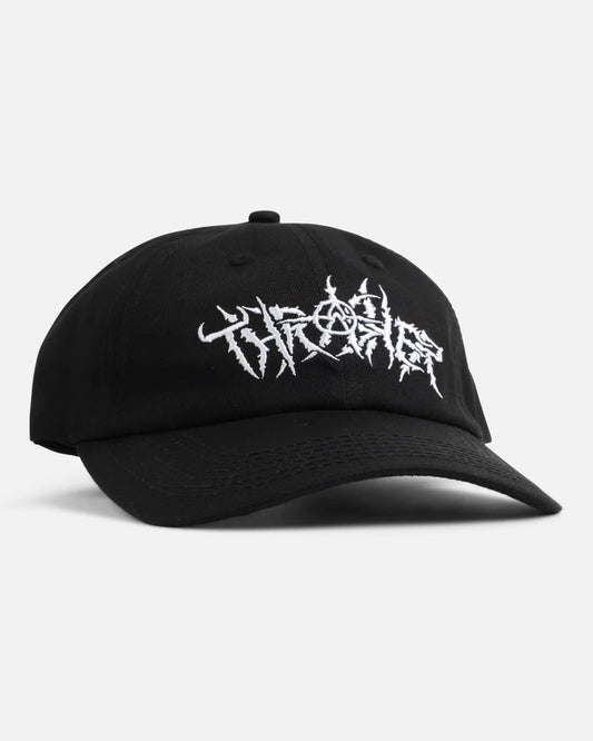 Thrasher Cap Thorns Old Timer Black Strap Back Skateboard Magazine Hat