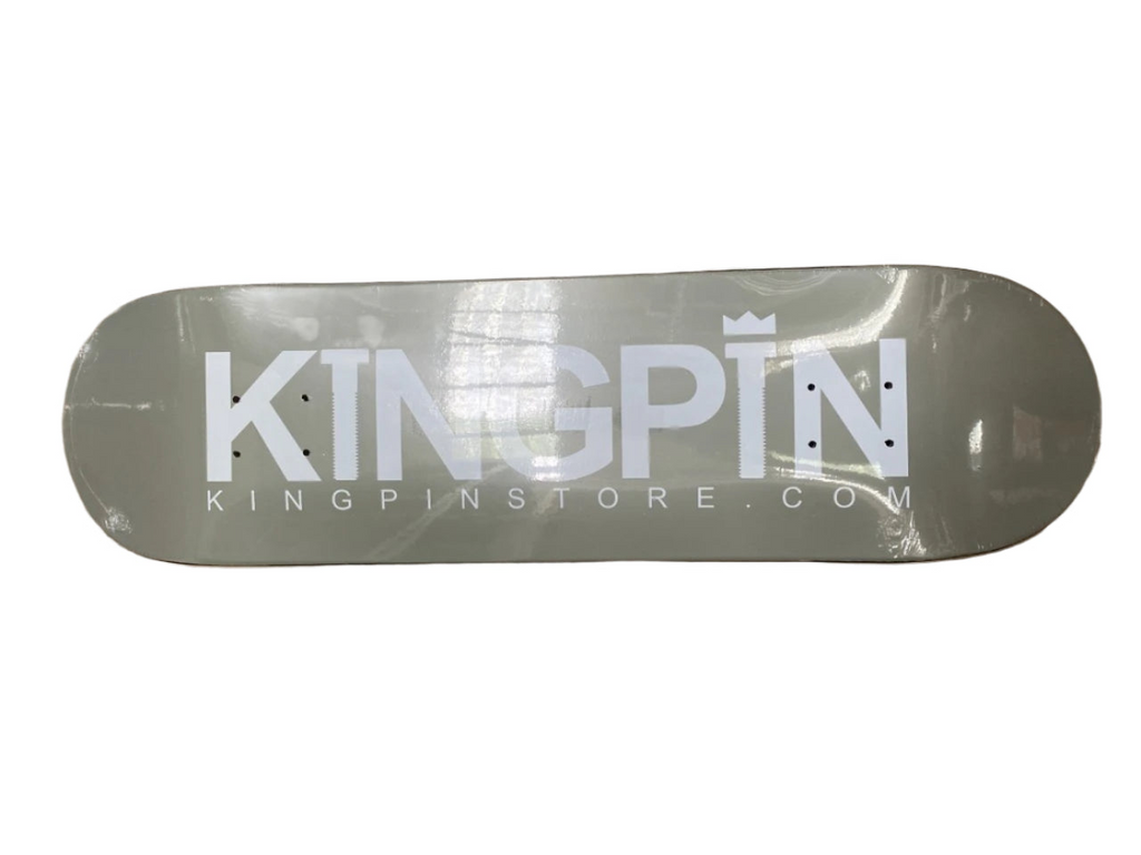 Kingpin Skate Supply Deck Og Logo Grey Fog 8 5