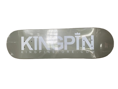 Kingpin Skate Supply Deck OG Logo Grey Fog 8.5"