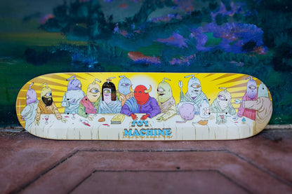 Toy Machine Skateboard Deck Last Supper 8"