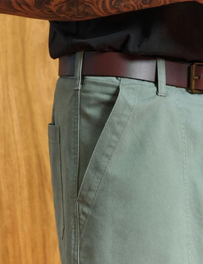 Mr Simple Fatigue Utility pant adjustable waist Teal