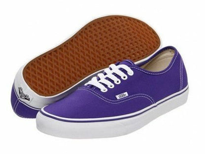 Vans Shoes Authentic Usa Size Purple Iris True White Skate Board Surf
