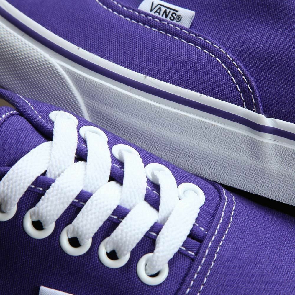 Vans Shoes Authentic Purple Iris True White