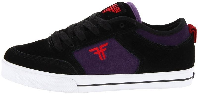 Fallen Shoes Kids Clipper Se Black Purple Red Us Size Youth Skateboard Sneakers
