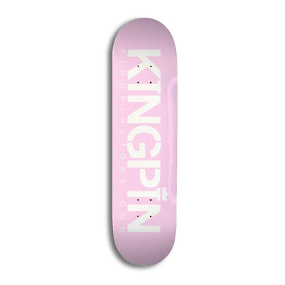 Kingpin Skate Supply Deck OG Logo Pastel Pink