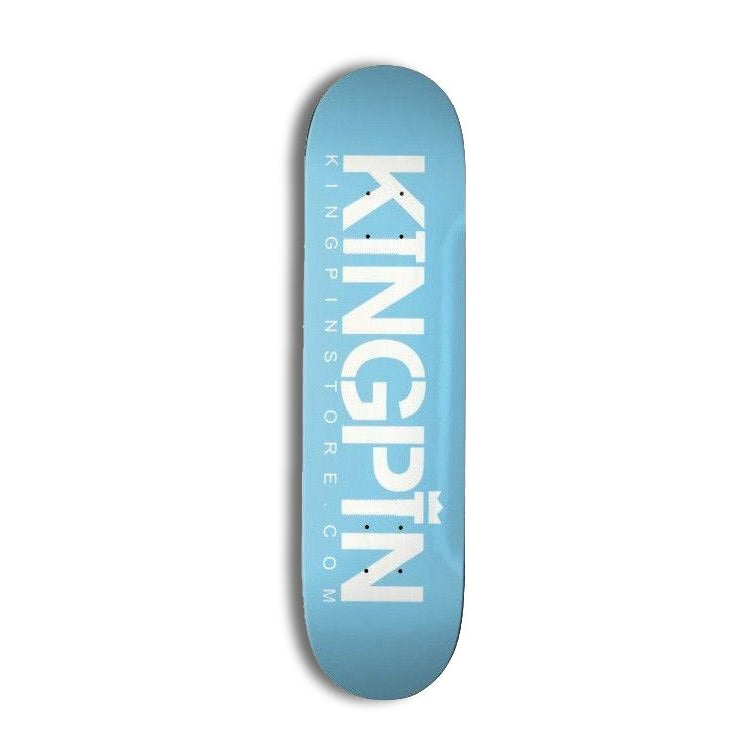 Kingpin Skate Supply Deck OG Logo Pastel Blue