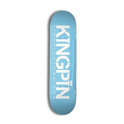 Kingpin Skate Supply Deck OG Logo Pastel Blue
