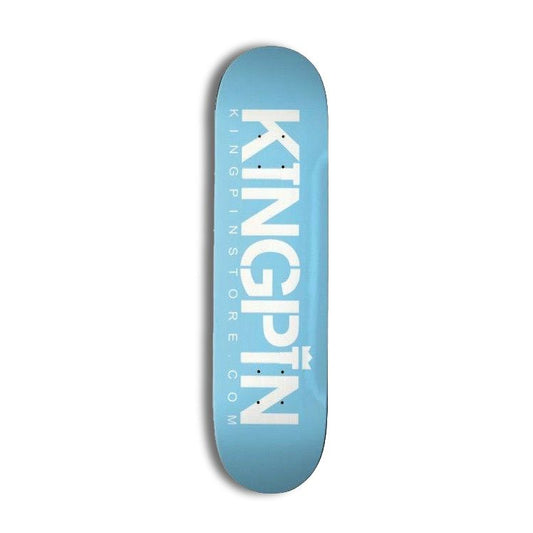 Kingpin Skate Supply Deck OG Logo Pastel Blue