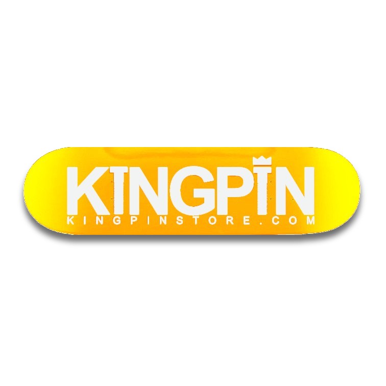 Kingpin Skate Supply Deck OG Logo Gold Member Edition